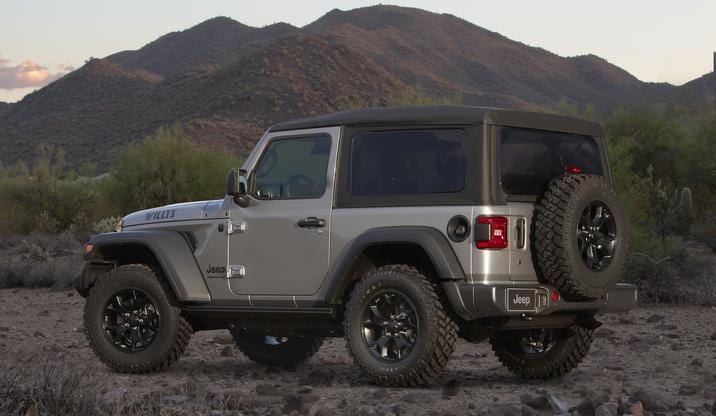 light blue jeep wrangler 2020