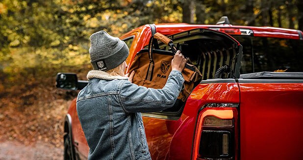 2023 Ram 1500 available class-exclusive RamBox® Cargo Management Systems