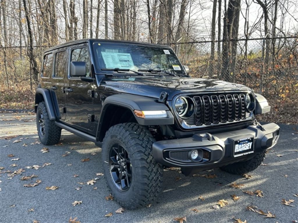 New 2026 Jeep Wrangler 4-DOOR WILLYS Sport Utility