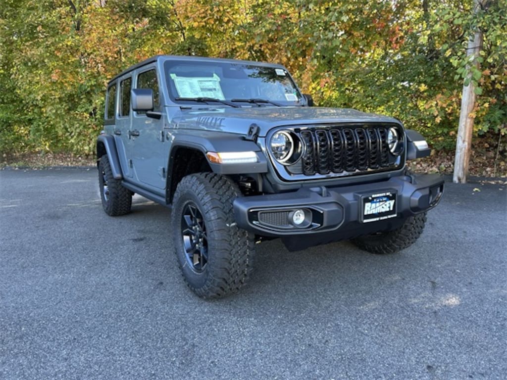 New 2026 Jeep Wrangler 4-DOOR WILLYS Sport Utility