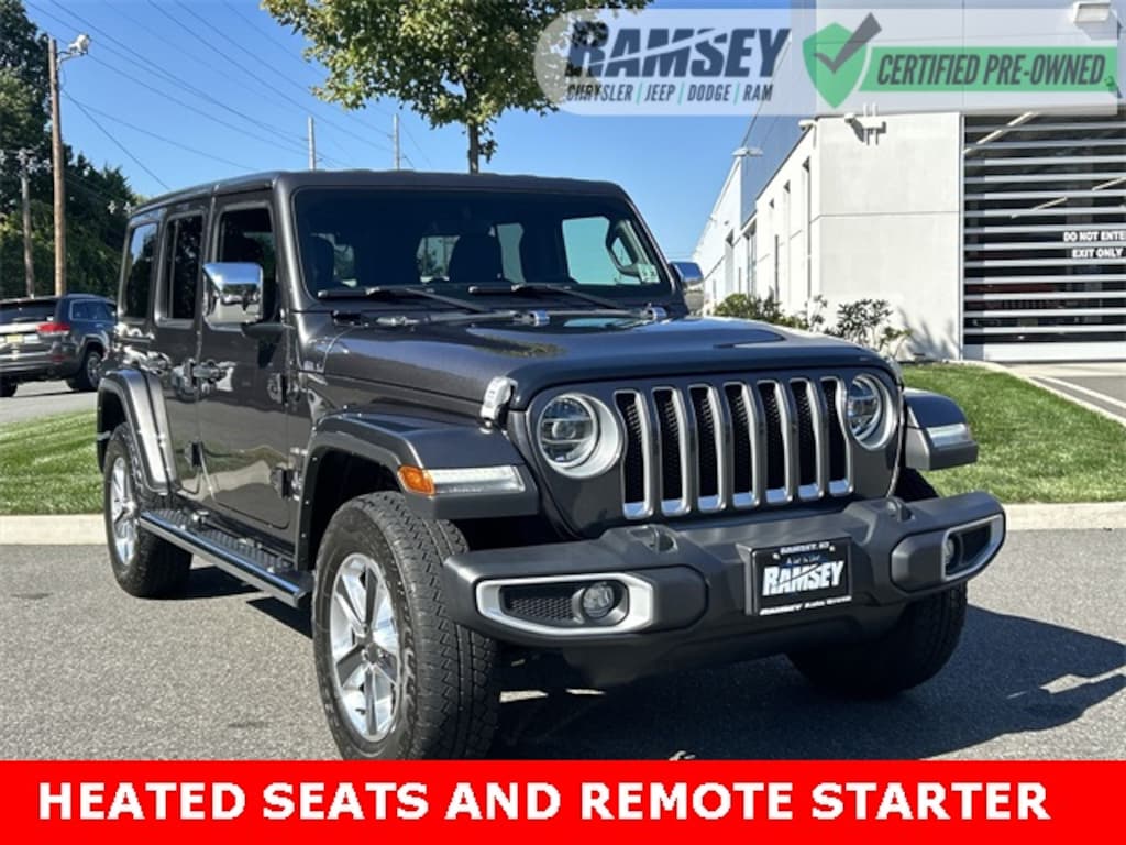 Certified 2021 Jeep Wrangler Unlimited Sahara SUV