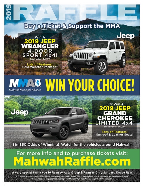 2019 Mahwah Municipal Alliance Raffle