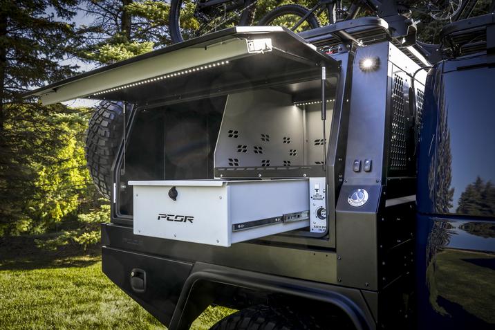 Jeep Gladiator Top Dog Concept PCOR Storage System
