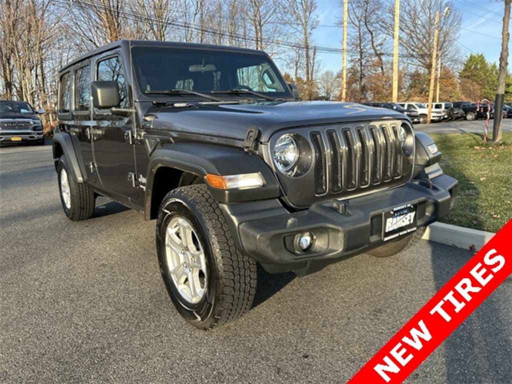 Certified 2019 Jeep Wrangler Unlimited Sport 4x4 SUV