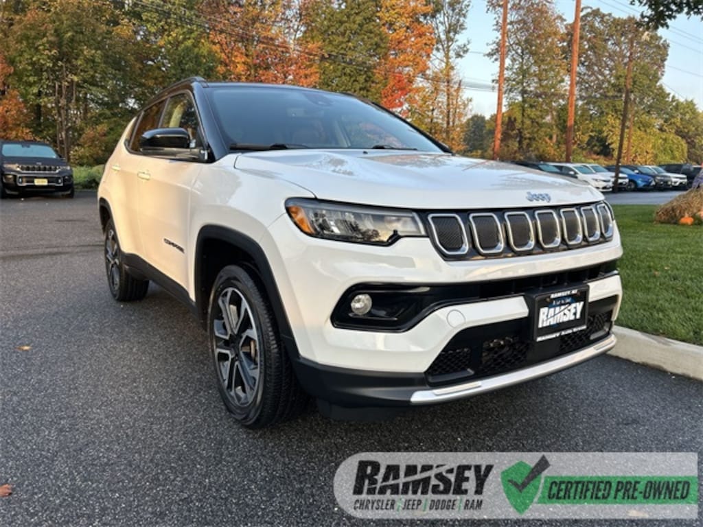 Certified 2022 Jeep Compass Limited SUV