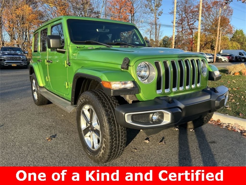 Certified 2019 Jeep Wrangler Unlimited Sahara 4x4 SUV