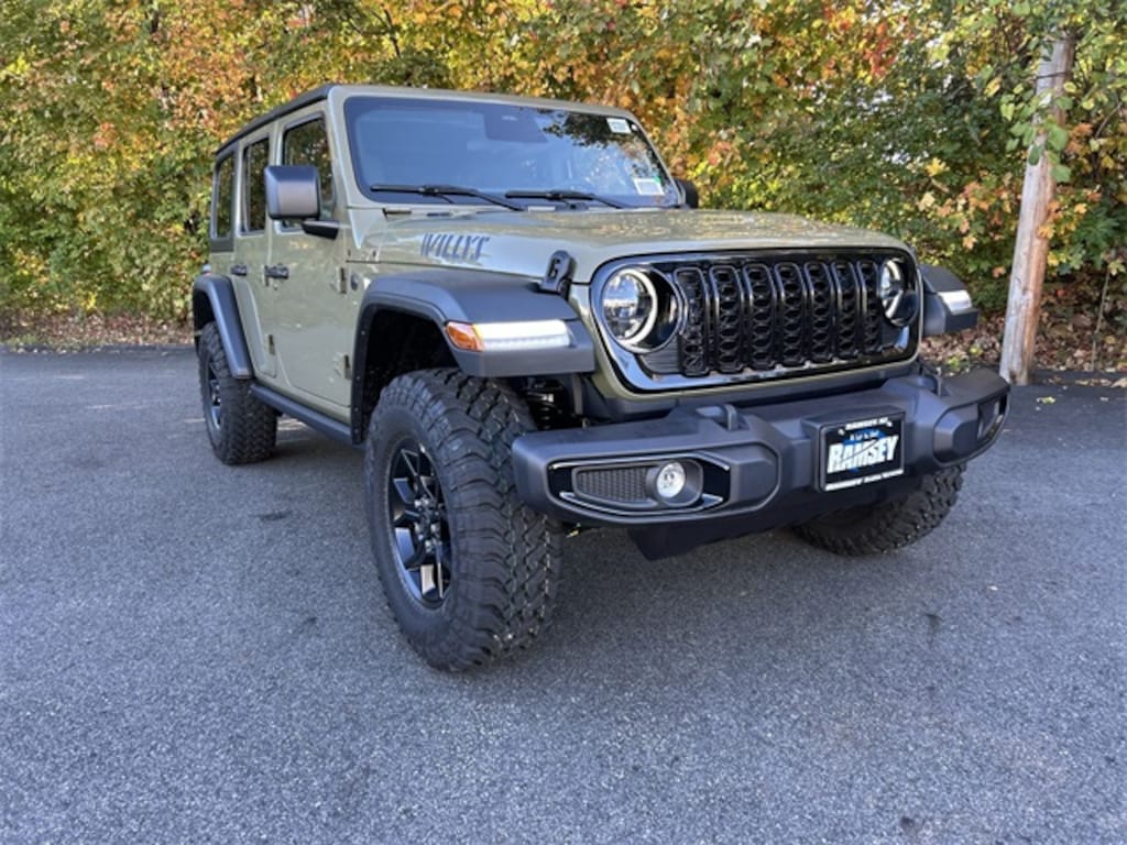 New 2026 Jeep Wrangler 4-DOOR WILLYS Sport Utility