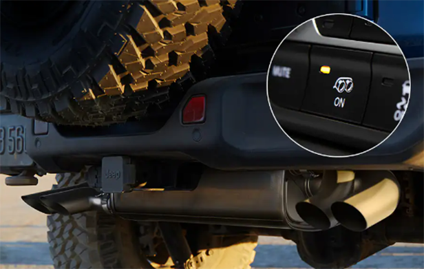 2022 Wrangler Rubicon 392 Dual-Mode Exhaust System