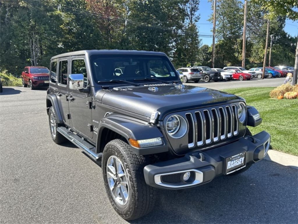 Certified 2021 Jeep Wrangler Unlimited Sahara SUV