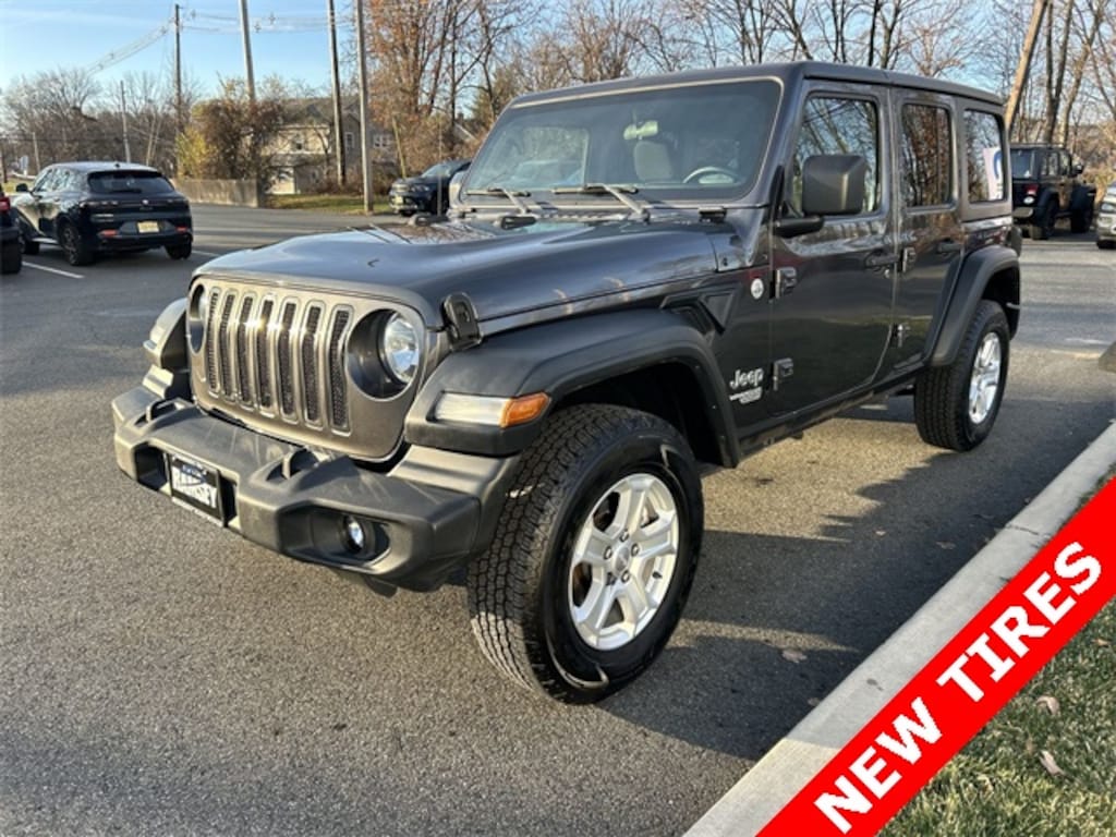 Certified 2019 Jeep Wrangler Unlimited Sport 4x4 SUV