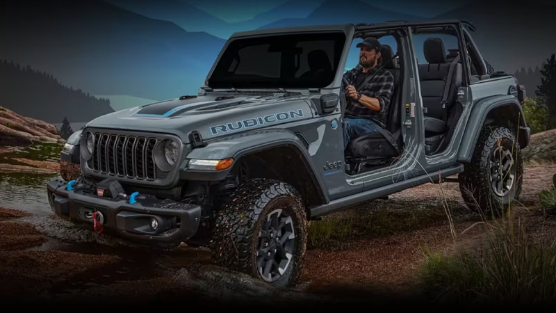 2024 Jeep Wrangler Rubicon off-road capabilities