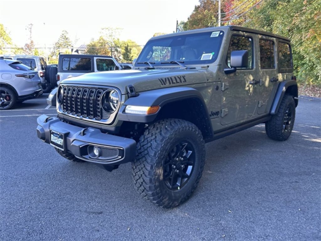 New 2026 Jeep Wrangler 4-DOOR WILLYS Sport Utility