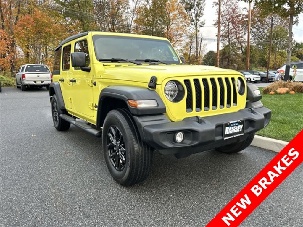 Certified 2023 Jeep Wrangler 4-DOOR SPORT 4X4 SUV