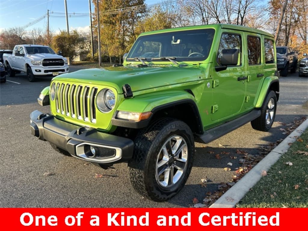Certified 2019 Jeep Wrangler Unlimited Sahara 4x4 SUV