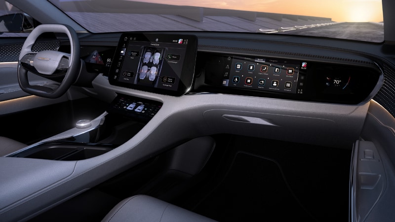 2025 Chrsyler Airflow EV high-tech display NJ