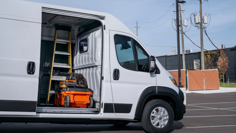 2025 Ram ProMaster EV Interior