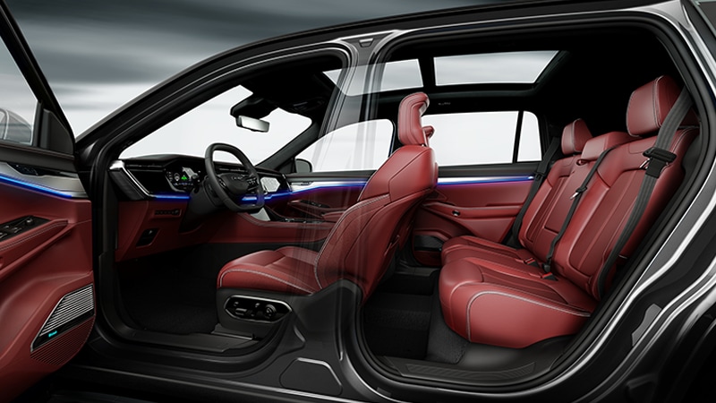 2024 Jeep Wagoneer S EV 10.3-inch passenger screen