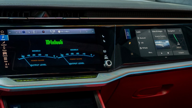 2024 Wagoneer S all electric SUV 10.3-inch passenger screen