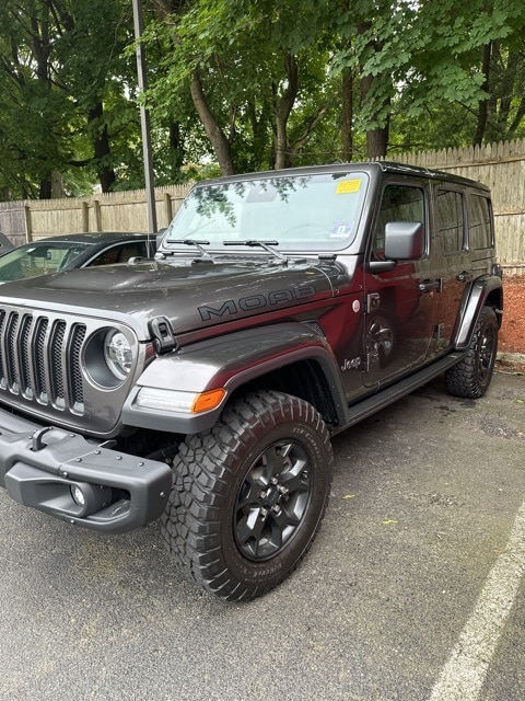 Used 2019 Jeep Wrangler Unlimited Moab with VIN 1C4HJXEG7KW513325 for sale in Ramsey, NJ