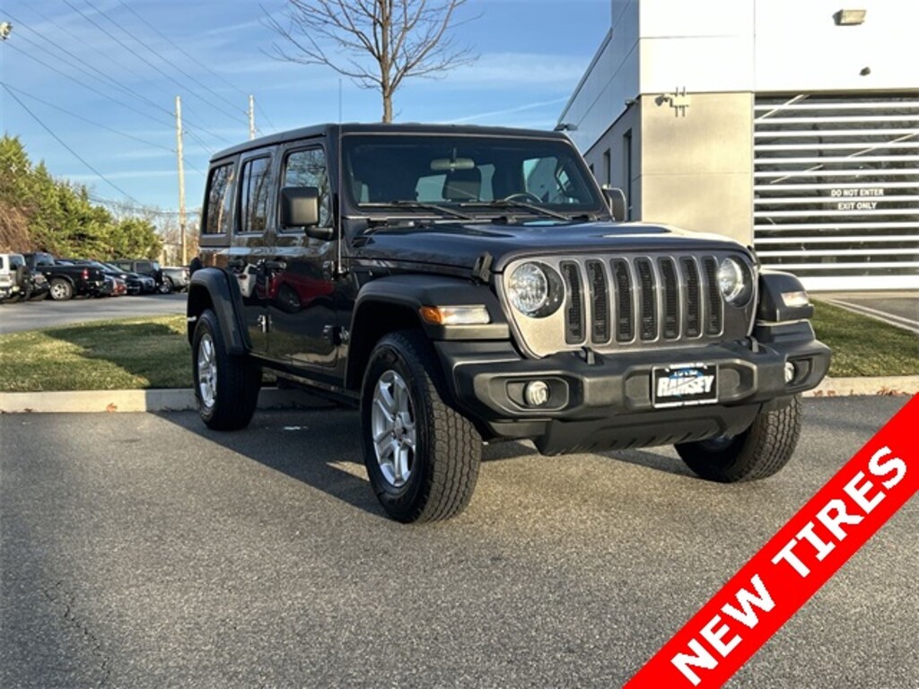 Certified 2019 Jeep Wrangler Unlimited Sport 4x4 SUV