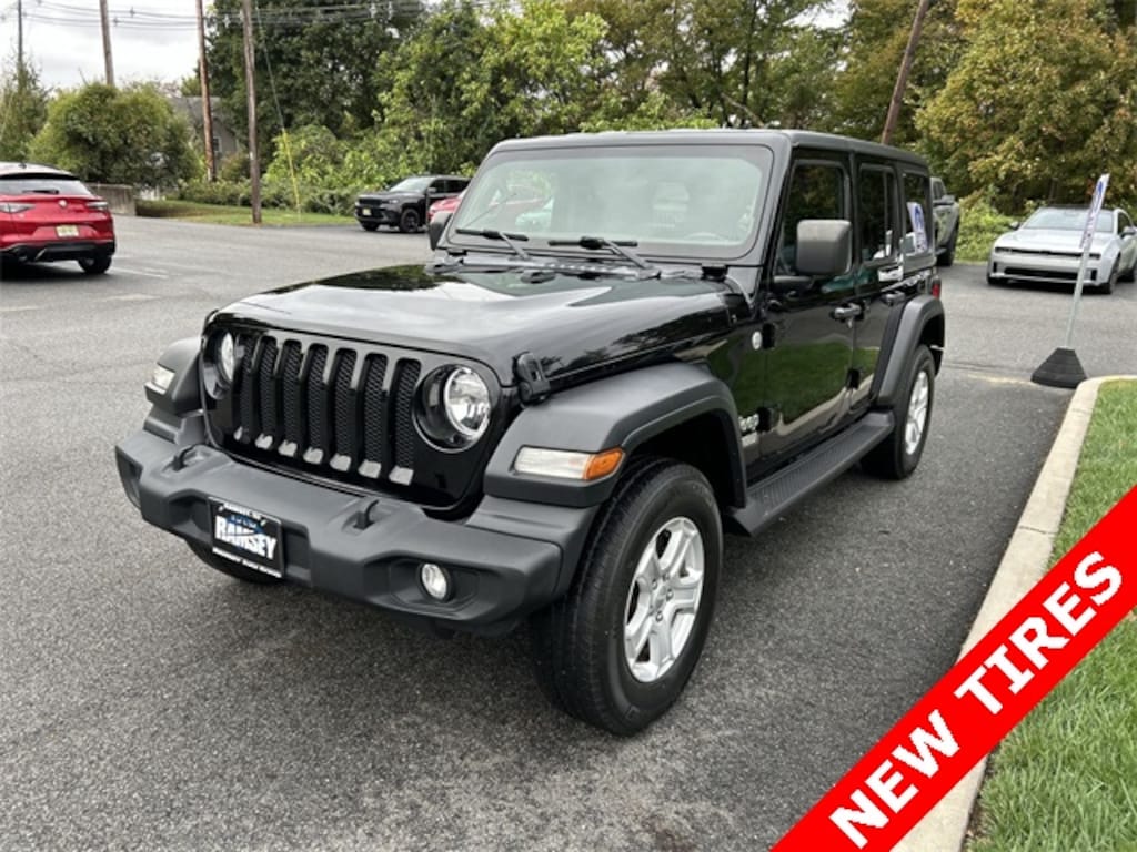 Certified 2020 Jeep Wrangler Unlimited Sport SUV