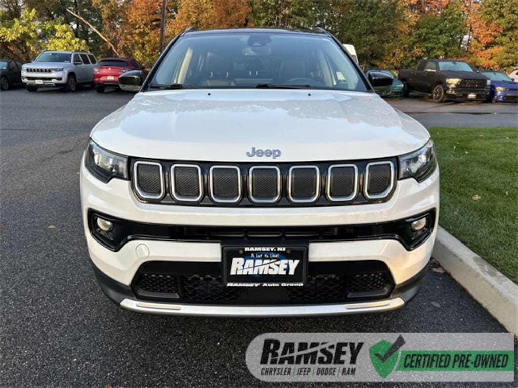 Certified 2022 Jeep Compass Limited SUV
