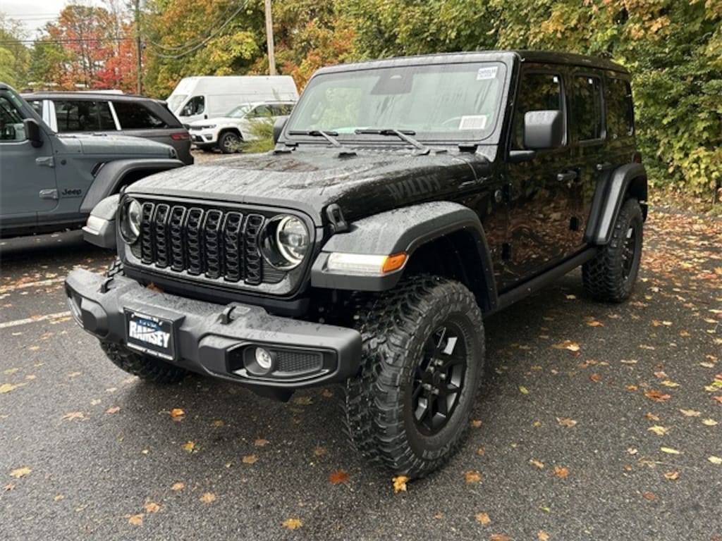 New 2026 Jeep Wrangler 4-DOOR WILLYS Sport Utility