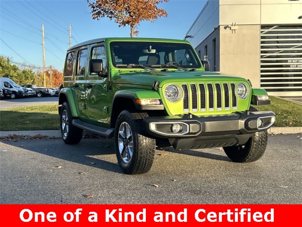 Certified 2019 Jeep Wrangler Unlimited Sahara 4x4 SUV