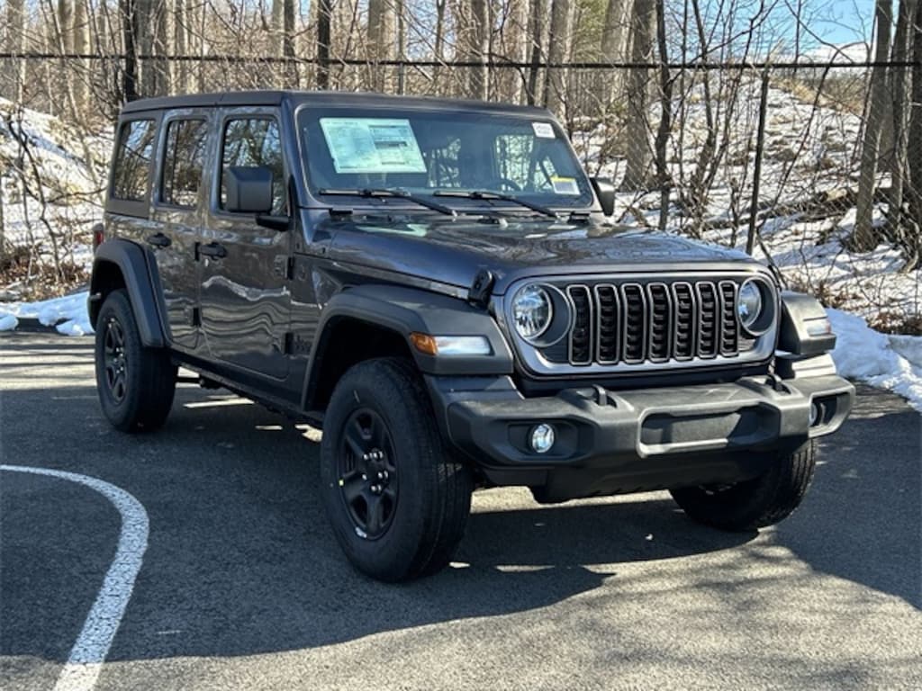 New 2025 Jeep Wrangler 4-DOOR SPORT Sport Utility