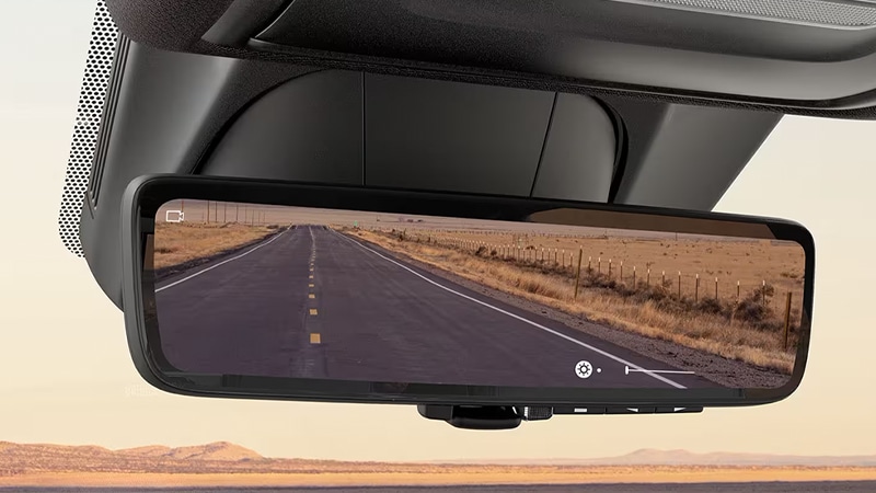 RAM 1500 Big Horn digital review mirror