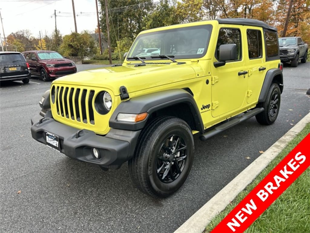 Certified 2023 Jeep Wrangler 4-DOOR SPORT 4X4 SUV