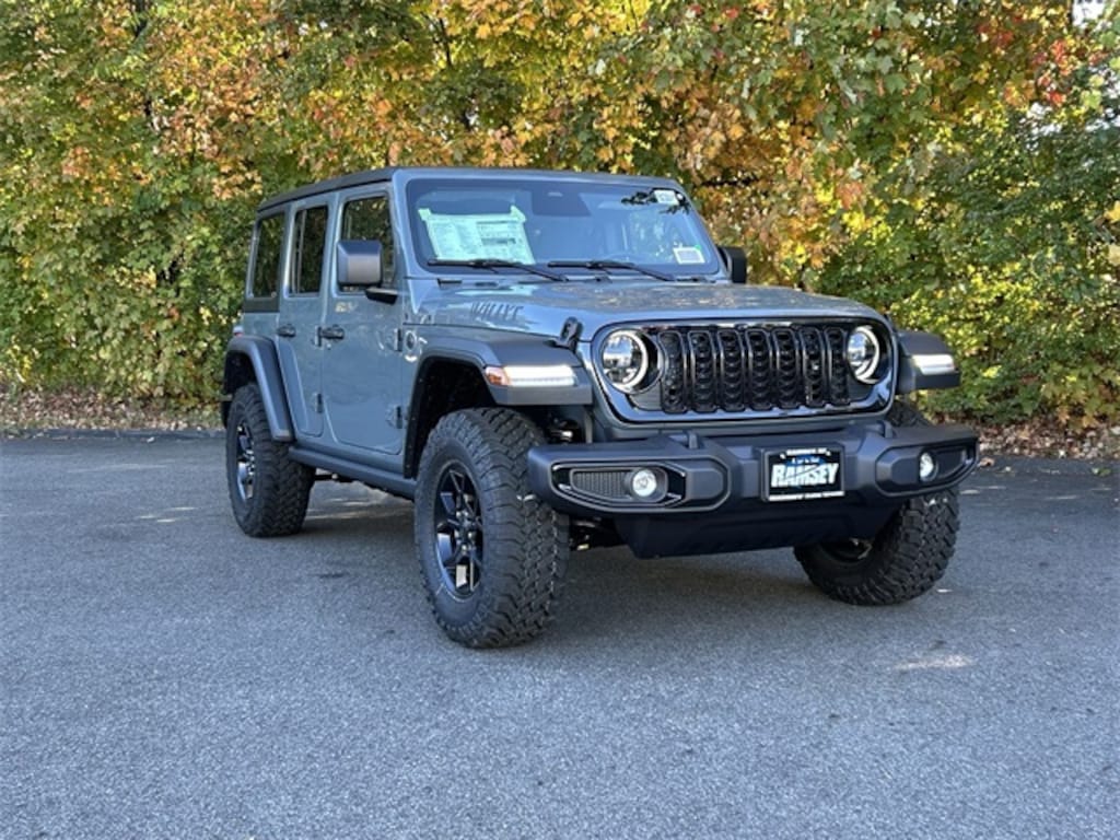 New 2026 Jeep Wrangler 4-DOOR WILLYS Sport Utility