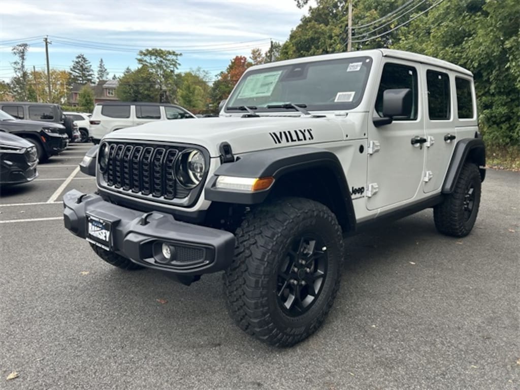 New 2025 Jeep Wrangler 4-DOOR WILLYS Sport Utility