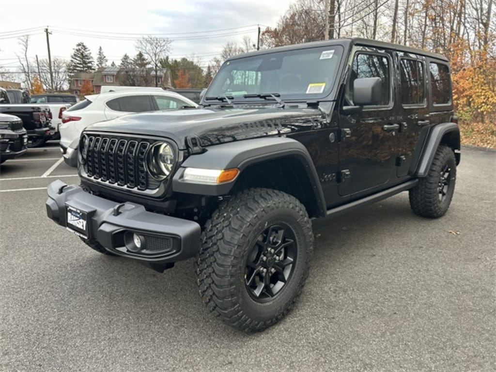 New 2026 Jeep Wrangler 4-DOOR WILLYS Sport Utility