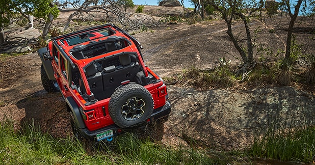 2023 Wrangler 4xe three-star rollover rating from the NHTSA