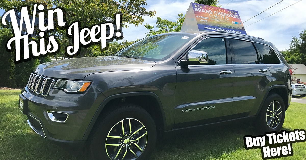 2017 Jeep Grand Cherokee Limited Raffle Prize