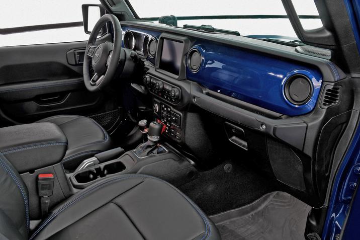 Jeep Gladiator Top Dog Concept Interior