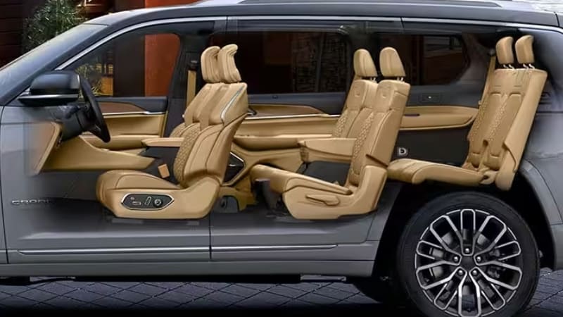 2024 Jeep Grand Cherokee L interior seating