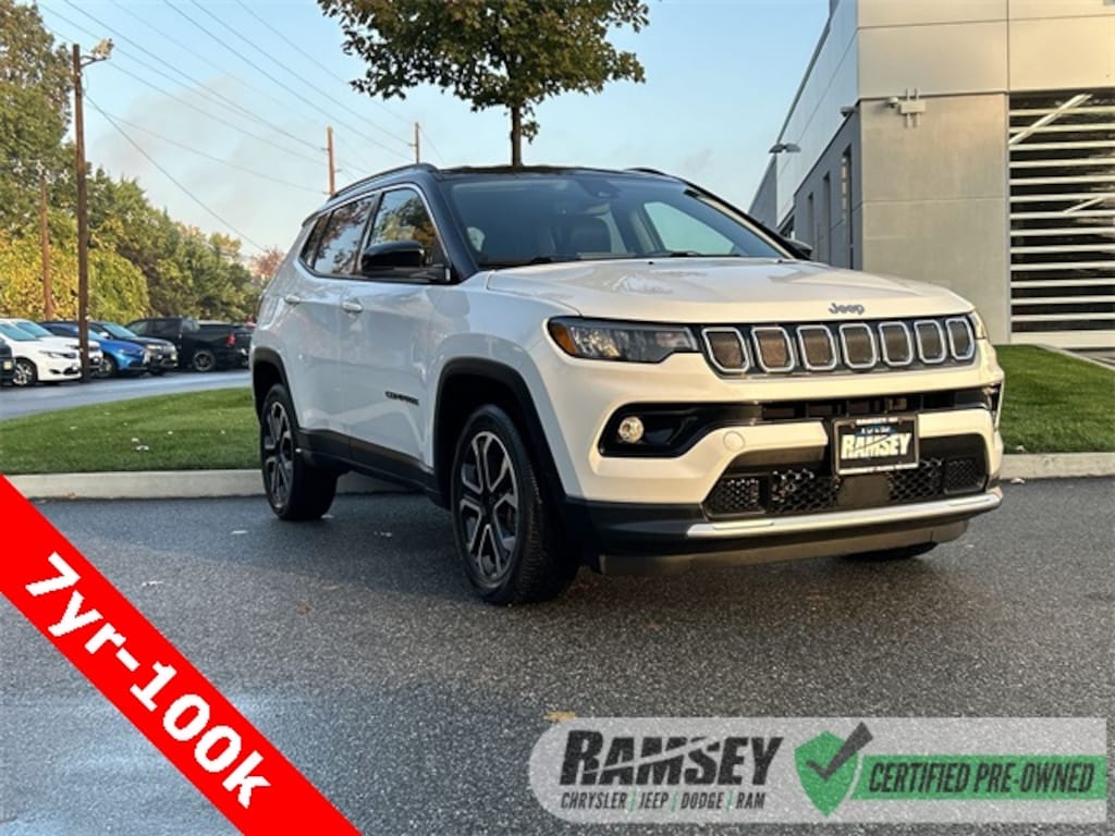 Certified 2022 Jeep Compass Limited SUV