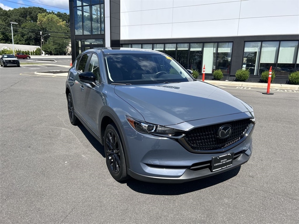 Certified 2021 Mazda CX-5 Carbon Edition with VIN JM3KFBCM8M0450557 for sale in Ramsey, NJ