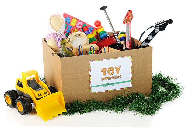 Donate unwrapped $20 or less toy