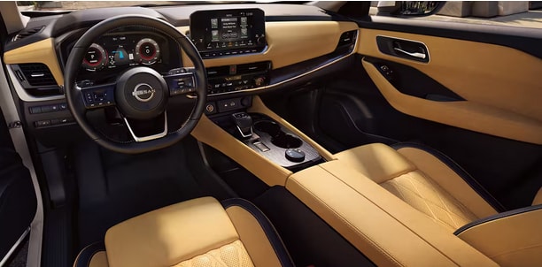 2023 nissan rogue interior
