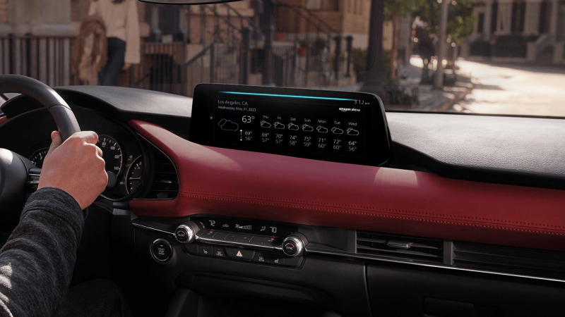 2025 Mazda3 Heads up display