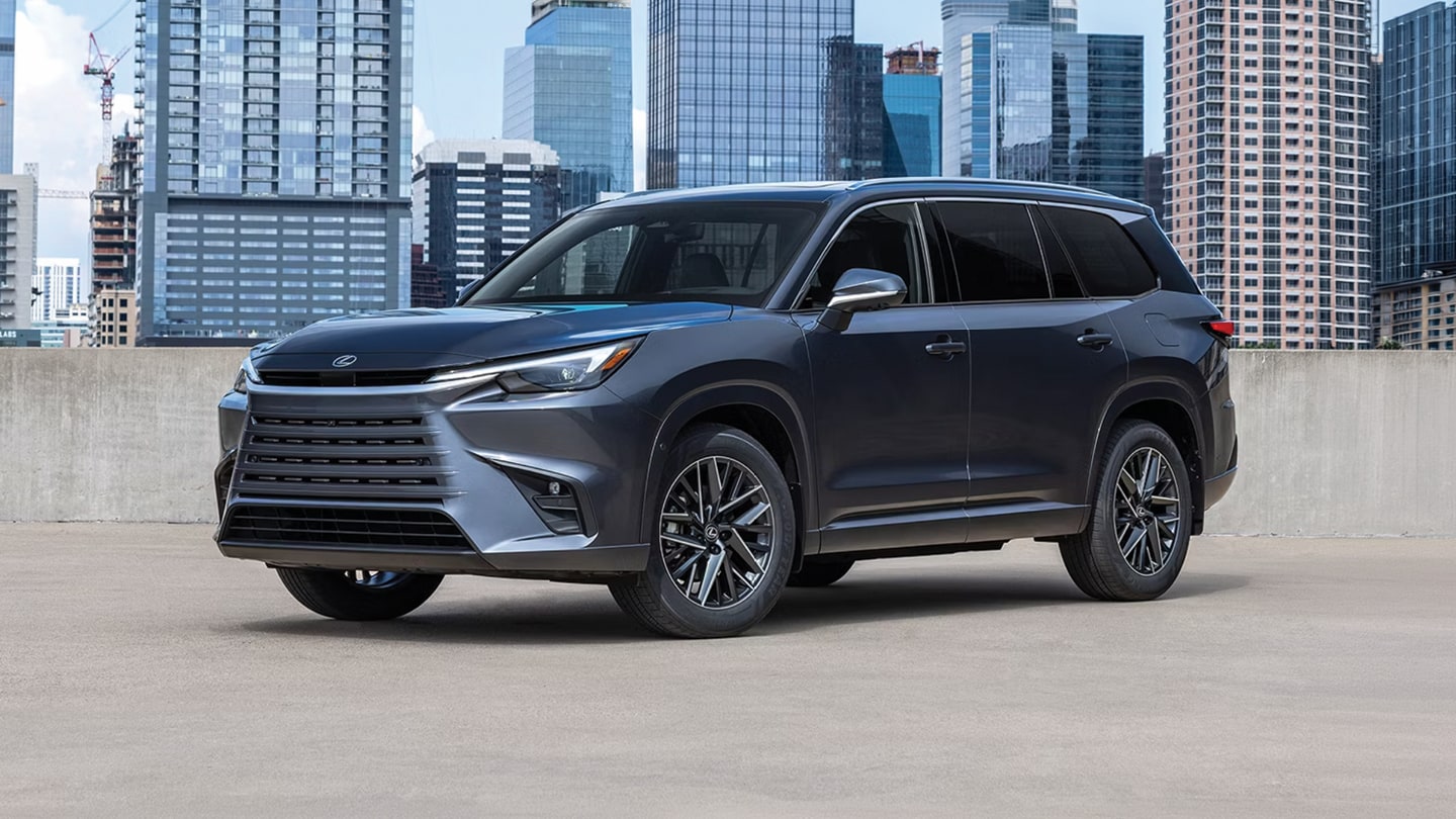 Additional view of a 2026 Lexus vehicle showcasing its exterior design and athletic stance.