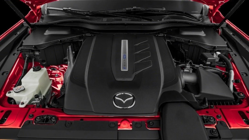 2025 Mazda CX-90 PHEV 323 Plug-In Hybrid Powertain engine 