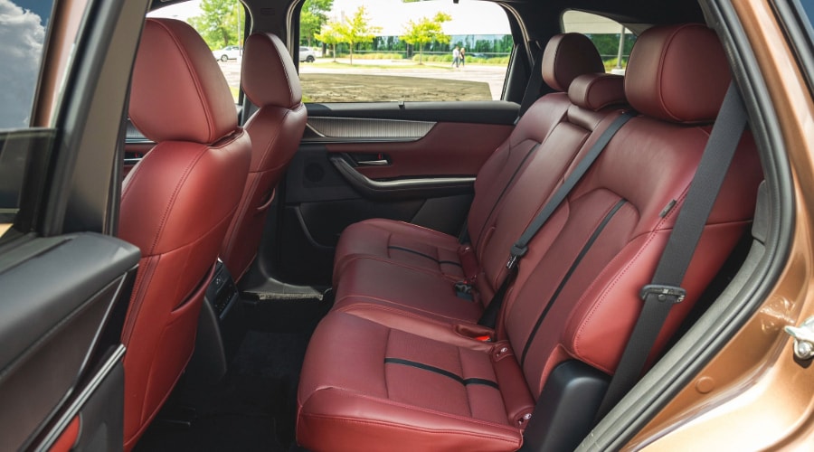 2026 Mazda CX-70 rear interior seating