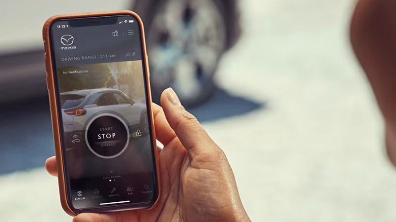 MyMazda App Remote Start Feature 