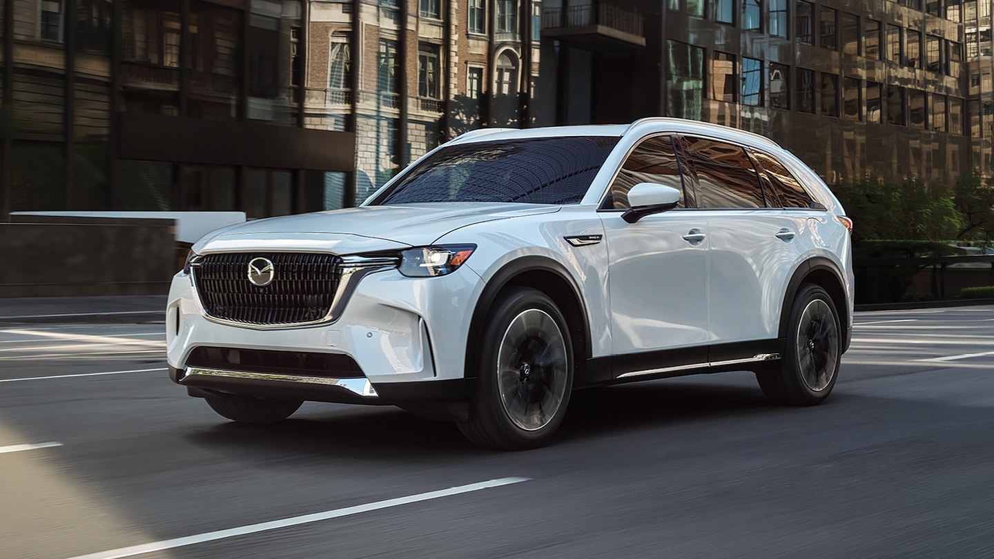 Additional view of a 2026 Mazda vehicle highlighting its refined styling and road-ready design.