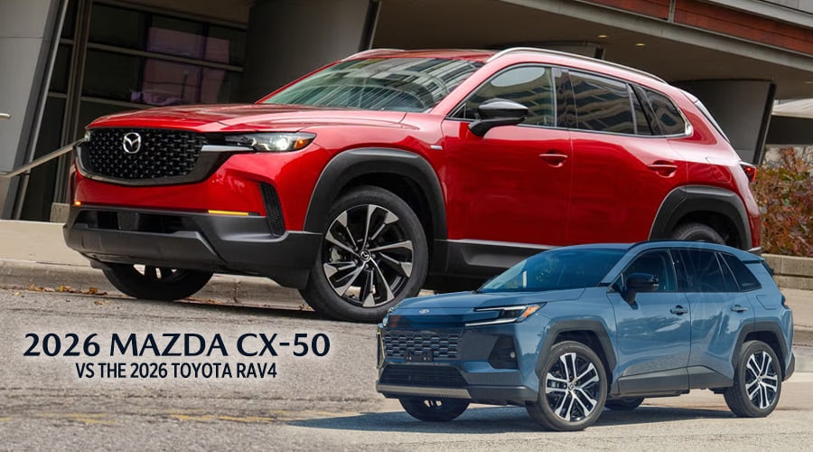 2026 Mazda CX-50 vs 2026 Toyota Rav4