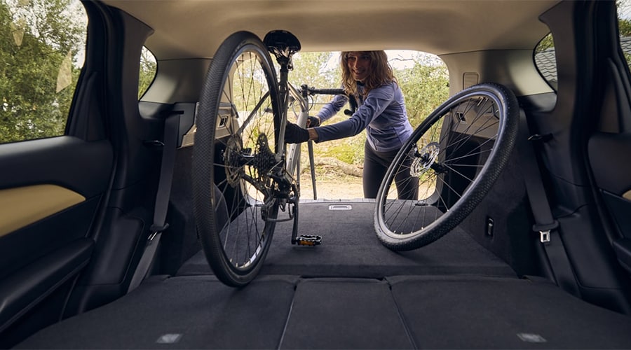 2026 Mazda CX-5 rear cargo space seats folded Ramsey Mazda in Ramsey, NJ